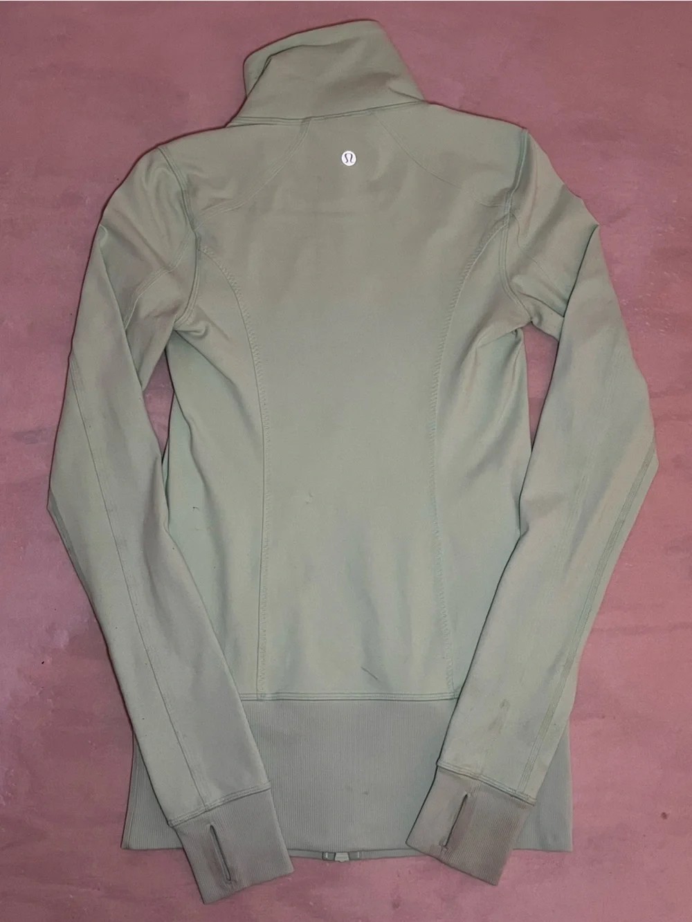 lululemon athletica Pale Mint Full-Zip Bomber Jacket